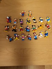 23 Disney Figuren Sammlung Lot Konvulut Vintage Micky Maus Donald Duck Dagobert