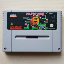 Ms. Pac-Man SNES PAL Modul Super Nintendo Spiel Game Cartridge