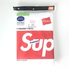 Supreme hanes tagless tee - supreme,