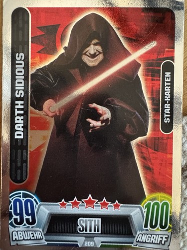 Force attax movie card - movie, serie