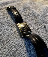 Alte Armbanduhr Para massiv Gold 1960er aus privater Sammlung