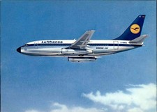 Motivkarte Postkarte ungelaufen Flugzeug Airplane Lufthansa Boeing 737 City-Jet