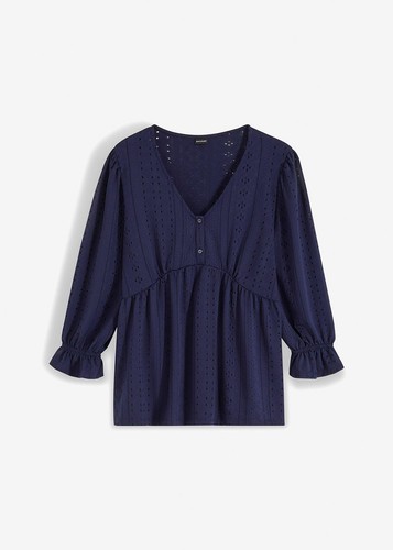 Arm shirt mit knopfdetails - 3/4,