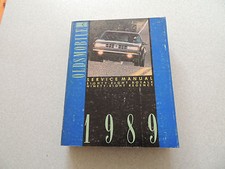  Oldsmobile 88 Royale 98 Regency 1989 shop service manual Werkstatthandbuch