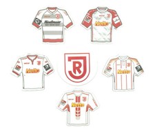 SSV Jahn Regensburg Trikot Magnet versch. Saisons Fussball Bundesliga AMBALLCOM