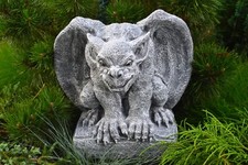 Mauerhocker steinfigur - mauerhocker,,
