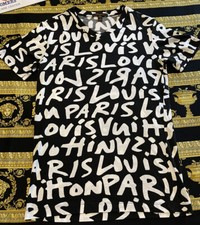 100% Authentisch Louis Vuitton Stephen Sprouse Graffiti T-Shirt Größe XS