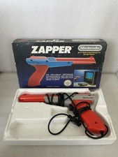 Nintendo Nes ZAPPER Light Gun OVP CIB Schöner Zustand PAL Europa Deutsch