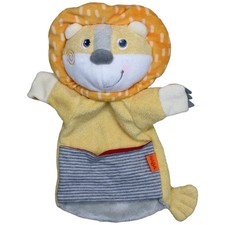 HABA Löwe, orange Handpuppe
