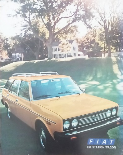 English fiat 131 - fiat, station