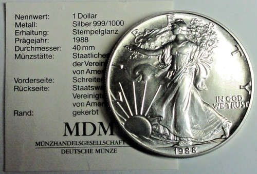 Usa dollar 1988 oz - usa,
