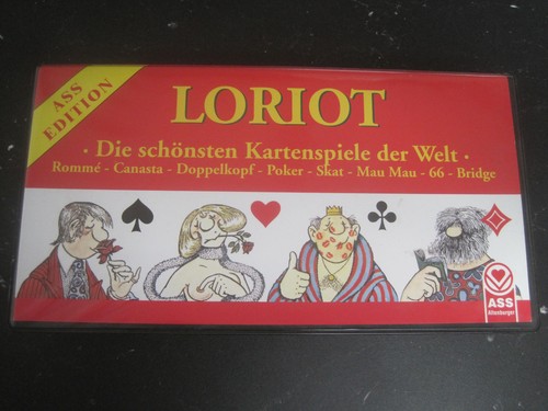 Loriot kartenspiel romme - kartenspiel, /