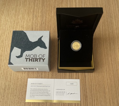 Gold kangaroo 20th - 1/10,