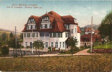AK  Jonsdorf - Hotel Kurhaus - Zittauer Gebirge um  1920