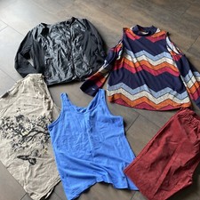 Jacke Leder Rino Pelle schwarz Gr. 40 / Shirt, Hose Lederjacke Paket