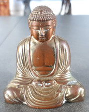 Bronzefigur tibetischer Buddha
