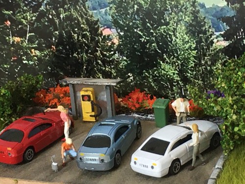 Service point parkplatz - service,