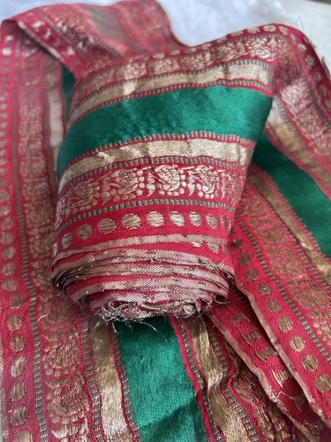 Vintage band banarasi sari - vintage,