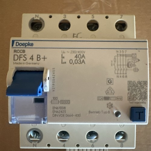 Doepke schutzschalterb 40a - schutzschalterb+,