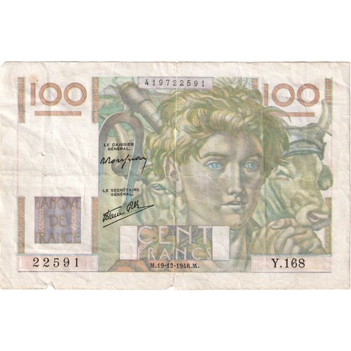 Frankreich 100 francs jeune - frankreich,,