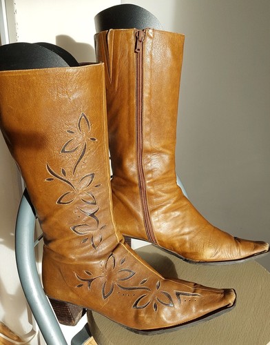 Damen western cowboy stiefel - western,