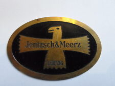 Schild Typenschild IMO JMO Leipzig Jentzsch Meerz Flipper pinball SpielAutomat 