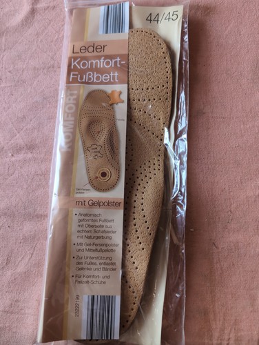Leder komfort einlegesohle mit - komfort,