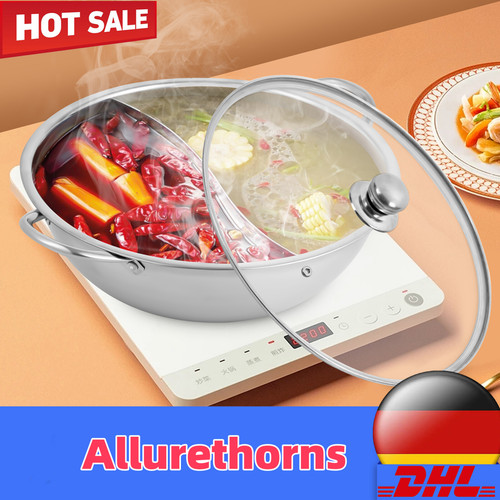 28cm edelstahl hot - pot, ]
