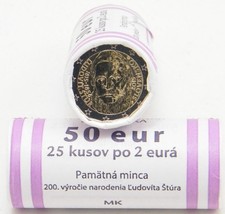 Rolle - 25 Münzen - 2 Euro -