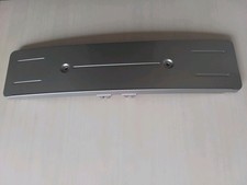 Porsche Boxster 981 Kennzeichenhalter Lackiert in GT Silber Vorne 981701051001E0