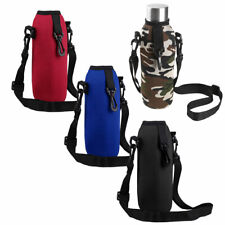 Neopren Flaschen Hülle Beutel Trinkflasche Isolier Tasche mit Träger für Outdoor