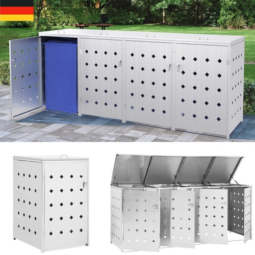 Mülltonnenbox stahl - mülltonnenbox,