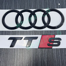Für Audi TT 2004-2006 Hinten Kofferraum Abzeichen 4 Ringe Logo Emblem 177mm