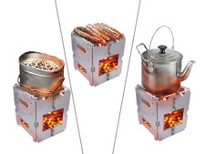 Outdoor Edelstahl Falt Grill