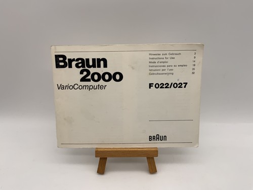 Braun 2000 vario - 2000,