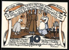 Notgeld Klütz, 10 Pfennig