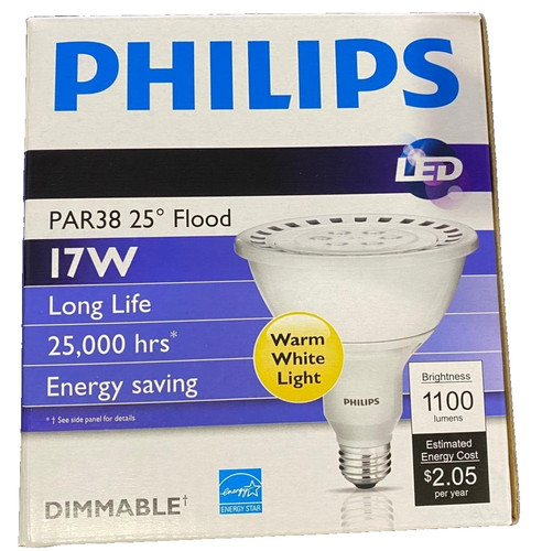 Philips par38 f25 17w - 17w, long