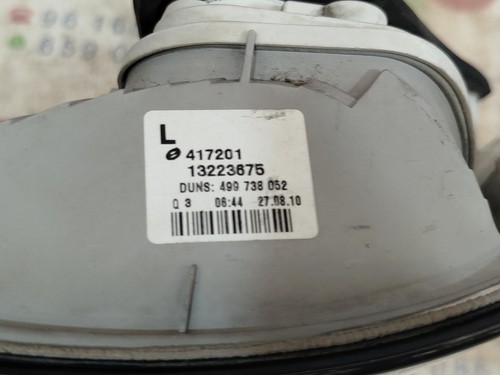 13223675l scheinwerfer hinten - 13223675l,
