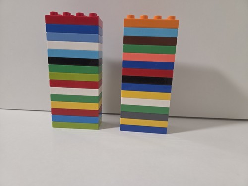 Lego duplo flache steine - x,