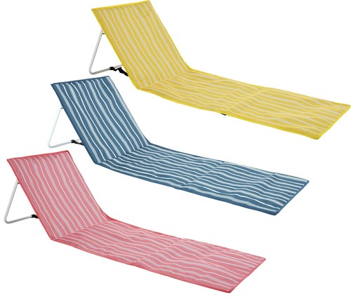 Strandmatte gestreift mit