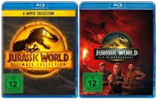 Jurassic Park/World 7-Filme-Set (Die Wiedergeburt) # BLU-RAY-NEU