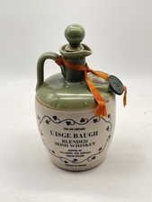 Alter Flaschenkrug TULLAMORE DEW Irish Whiskey Krug Flasche Karaffe Steinzeug