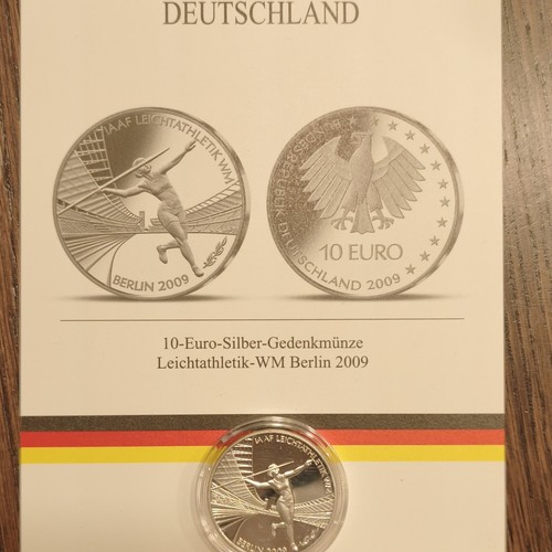 Euro silbermünze 2009 - silbermünze,