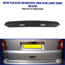 Schwarz Heckklappenverkleidung