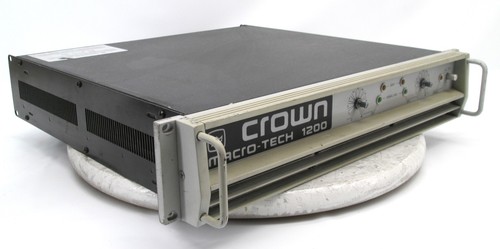 Crown macro tech 1200 - crown, macro-tech
