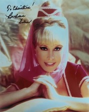 Barbara Eden -Bezaubernde Jeannie -Autogramm original- Großfoto 20x25 cm