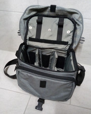 Tamrac Fototasche - Kameratasche - Objektivtasche - grau - ca. 30 x 20 x 22 cm