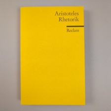 Rhetorik Übers U Hrsg V Gernot Krapinger R Philosophie Buch Aristotle | Sehr Gut