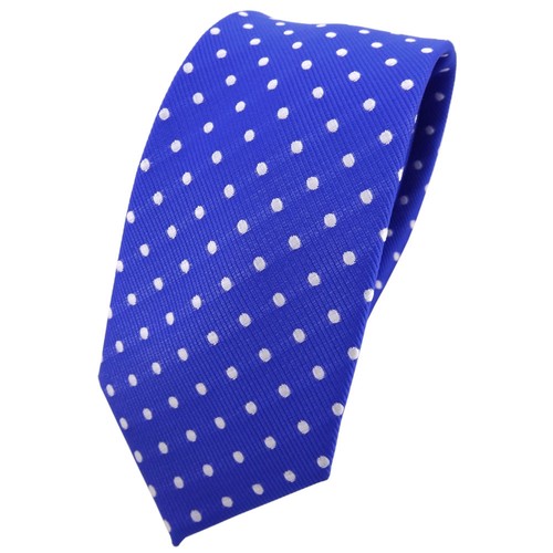 Schmale tigertie krawatte blau - schmale,