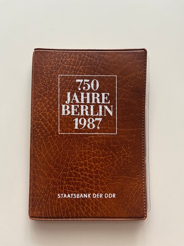 Ddr gedenkmünzensatz 750 - ddr,